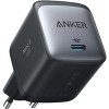 Сетевое зарядное Anker PowerPort Nano II GaN 65 Вт