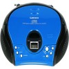 Портативная аудиосистема Lenco SCD-24 (синий/черный)
